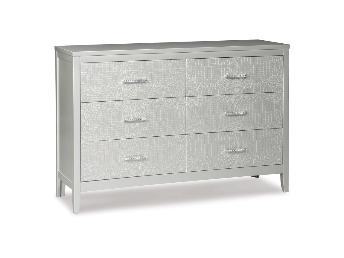 Olivet Upholstered Panel Bedroom - Dream Decor