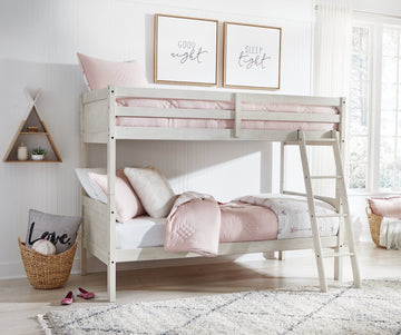 Robbinsdale Twin Bunk Bed with Ladder