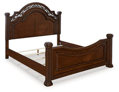 Dormitorio con póster de Lavinton