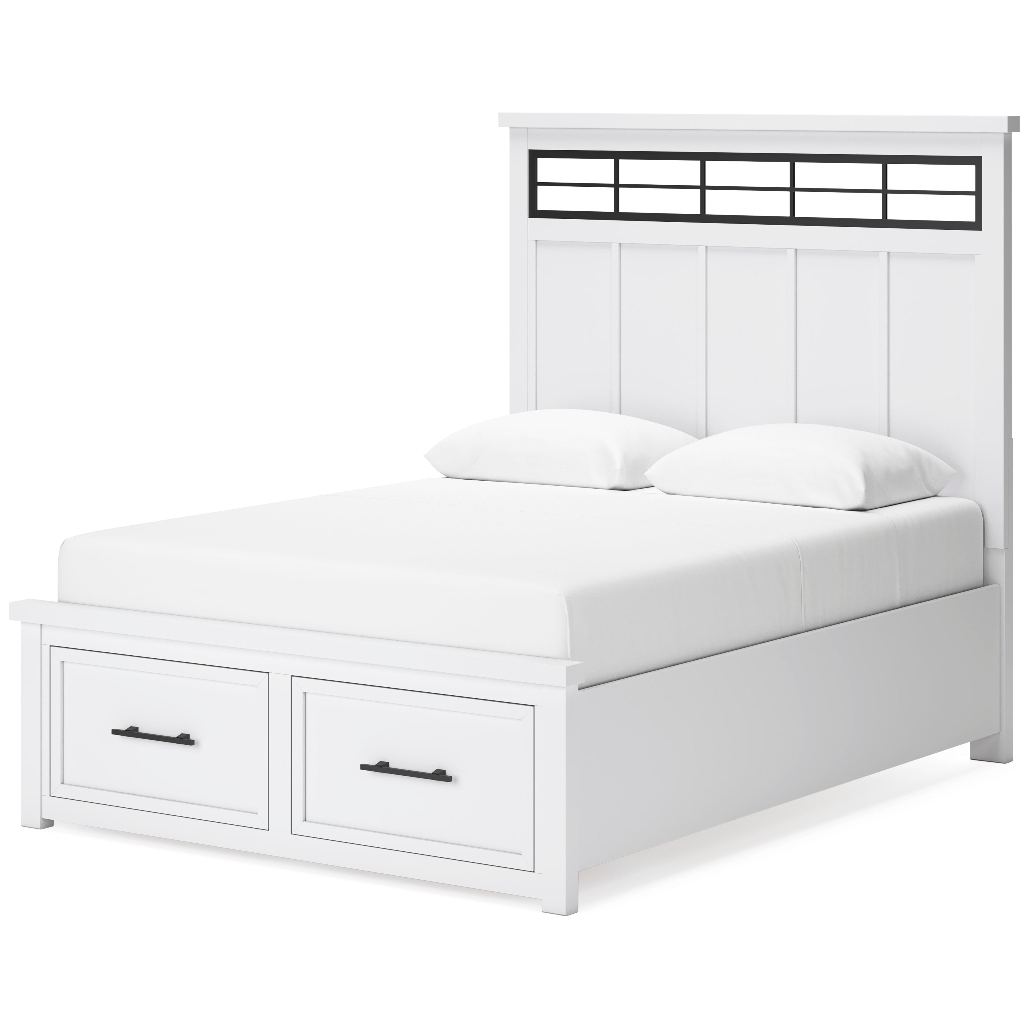 Ashbryn Panel Storage Bed - Dream Decor