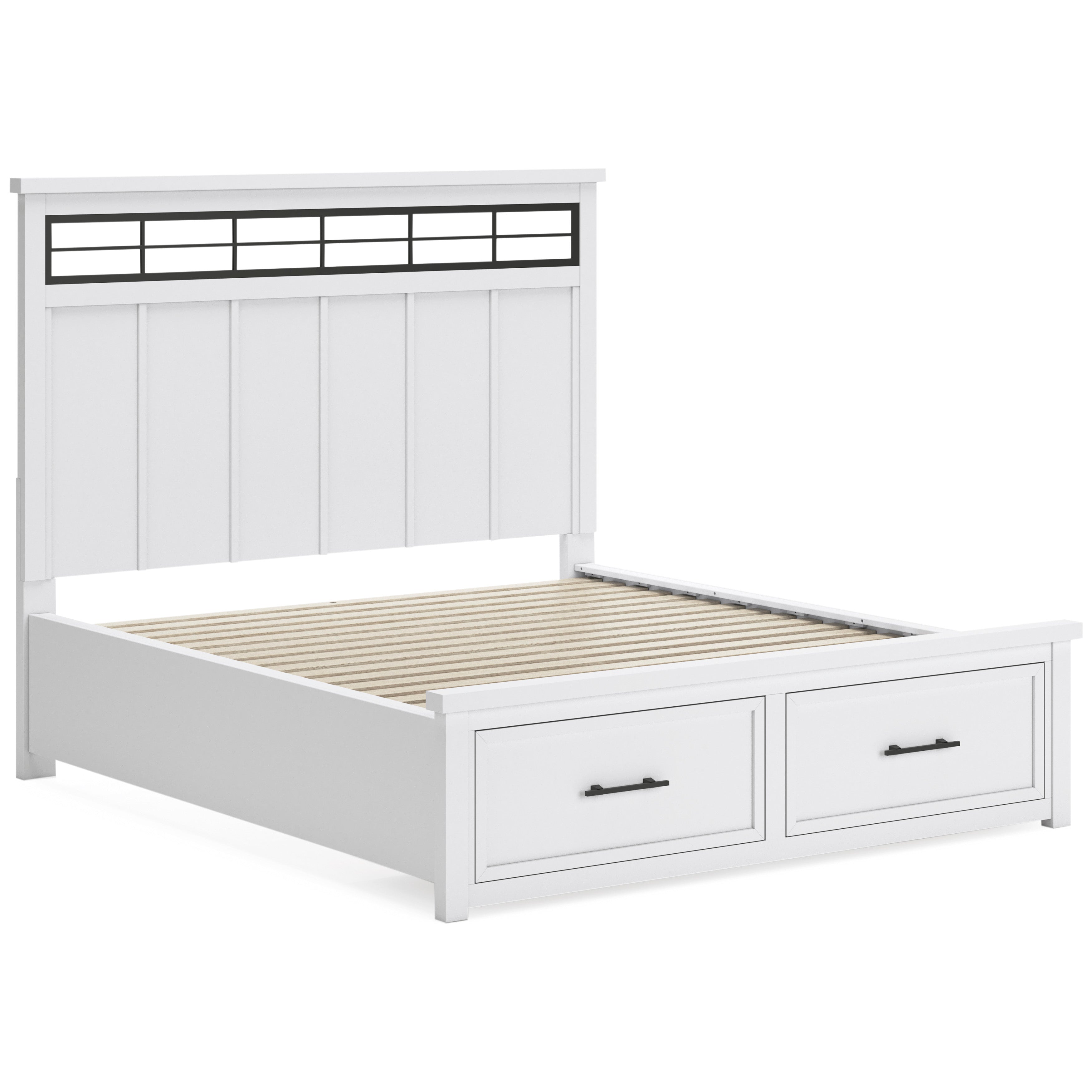 Ashbryn Panel Storage Bed - Dream Decor