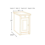 Bolanburg Chairside End Table with USB Ports & Outlets