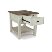Bolanburg Chairside End Table with USB Ports & Outlets