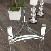 Mesa auxiliar redonda Braddoni