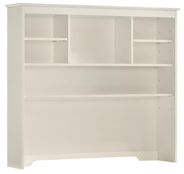 Selena Coastal White Hutch - Cottage Style Storage