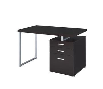 Brennan 3-drawer Office Desk Black