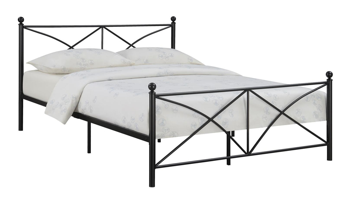 Hart Queen Platform Bed Black - Modern, Sleek Design