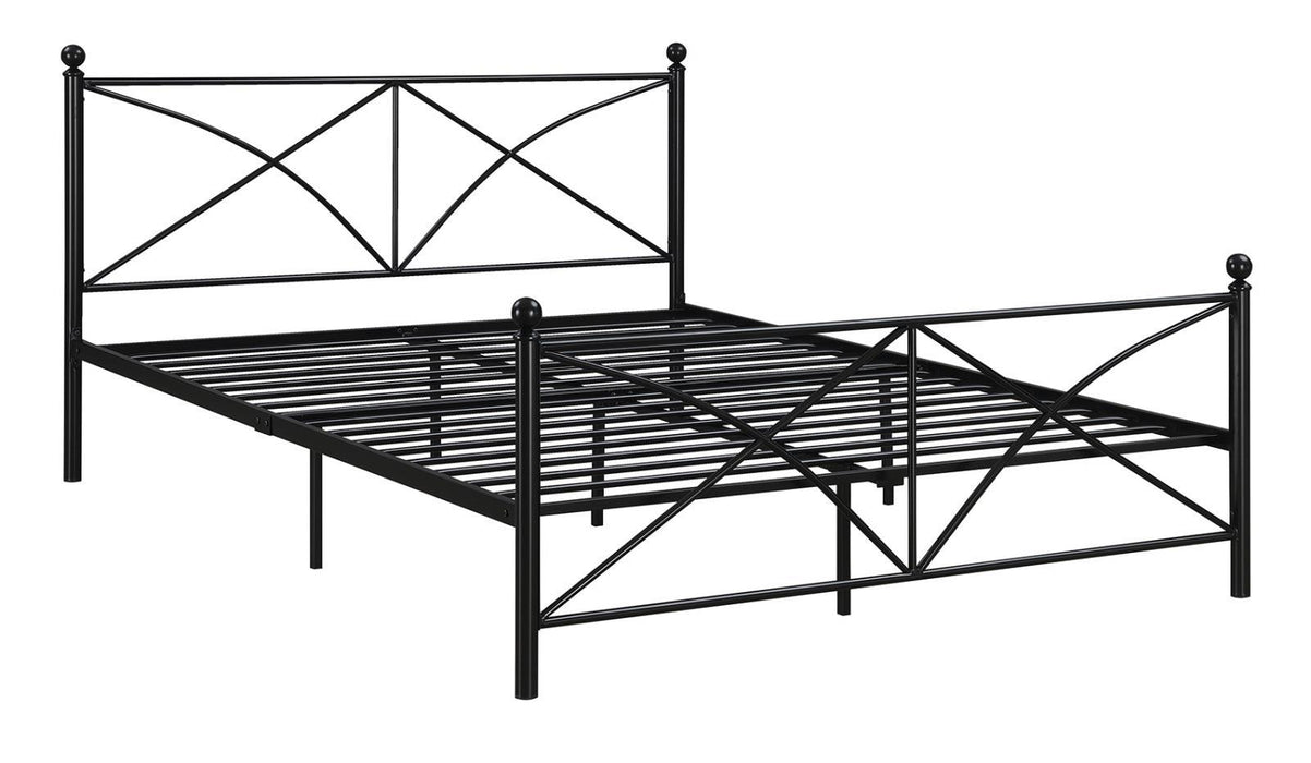 Hart Queen Platform Bed Black - Modern, Sleek Design