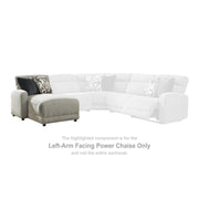 Colleyville Power Reclining L Shaped Sectional with Chaise 2