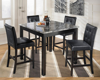 Maysville Counter Height Dining Table and Bar Stools (Set of 5)