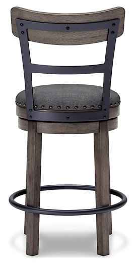 Caitbrook Curved Bar Stool