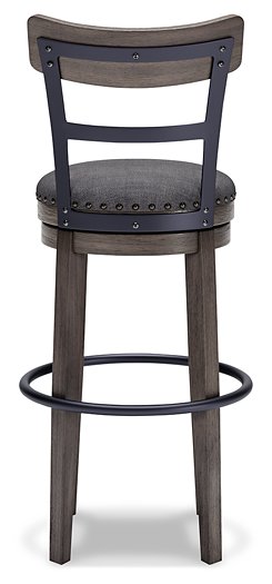 Caitbrook Curved Bar Stool