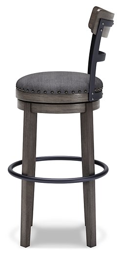 Caitbrook Curved Bar Stool