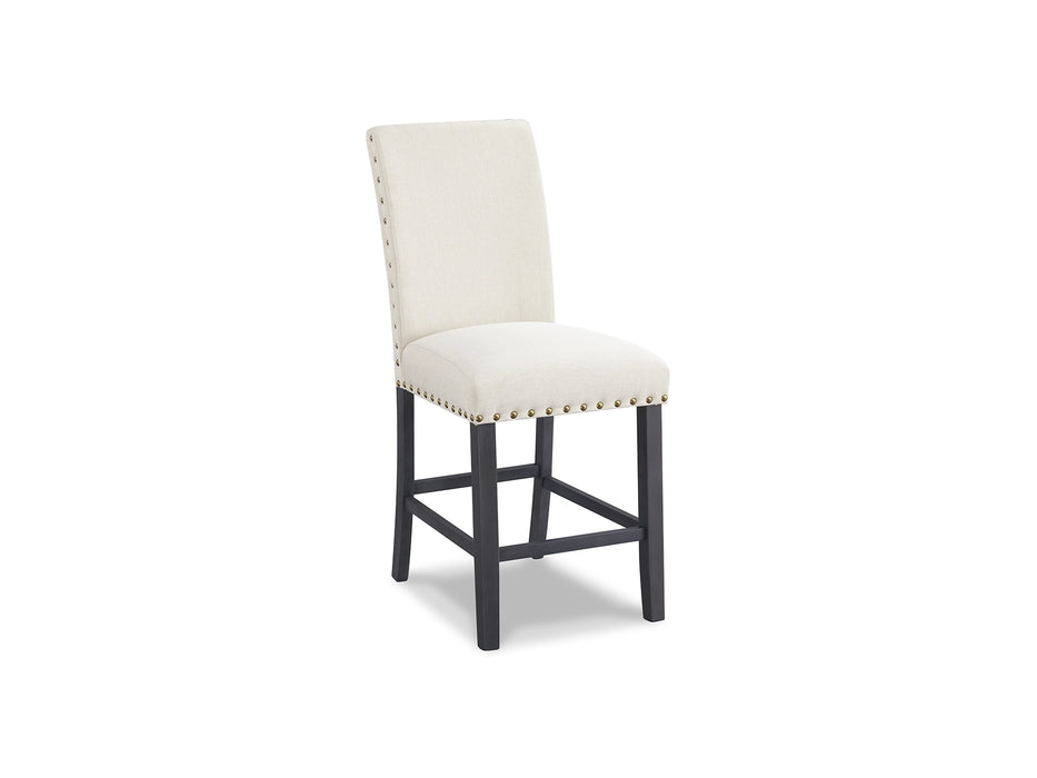 Kreabindale Counter Height Upholstered Bar Stool (Set of 2)