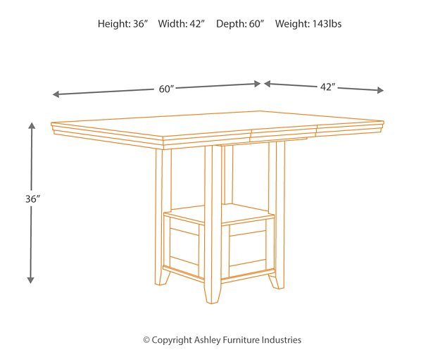 Ralene Counter Height Dining Set