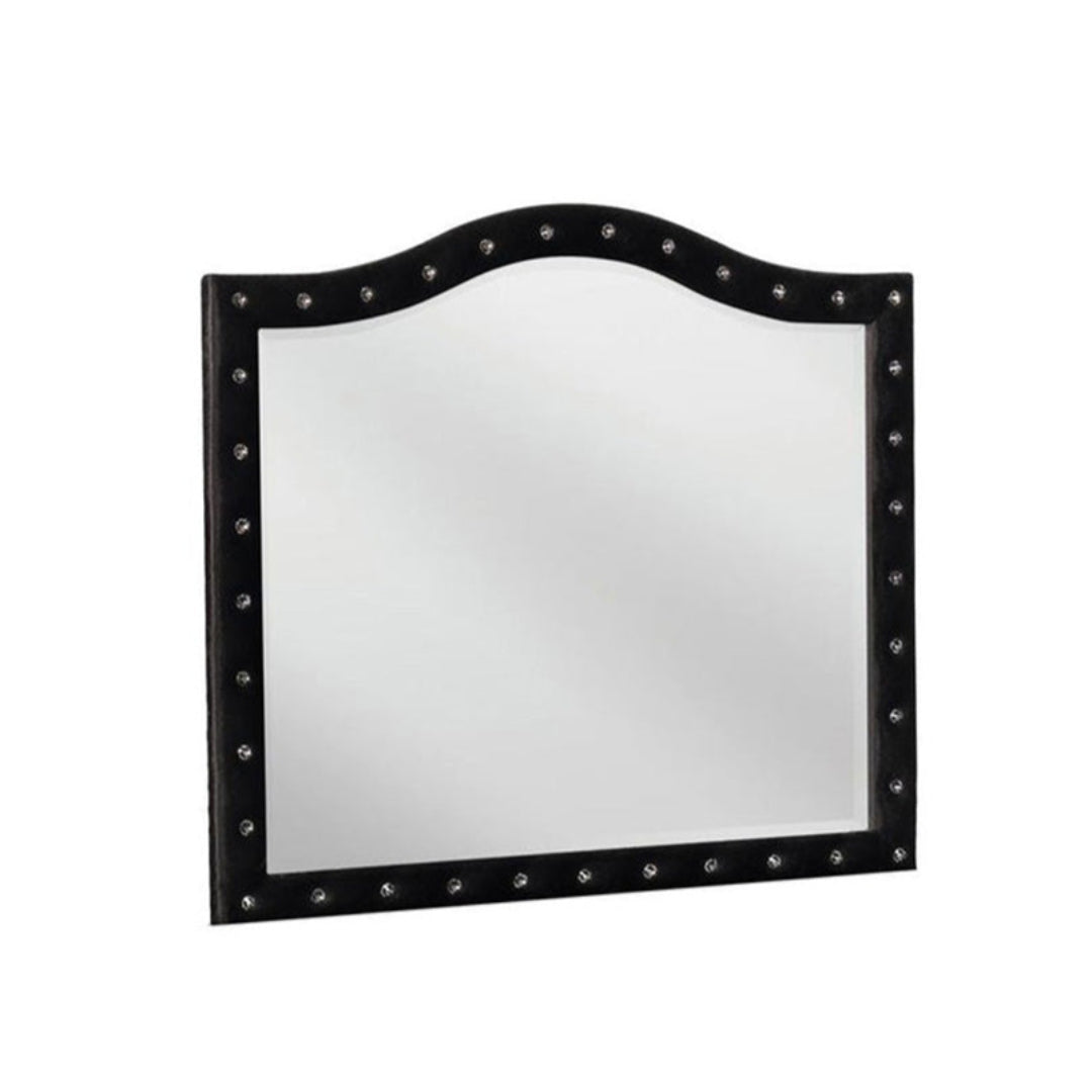 Deanna Button Tufted Mirror
