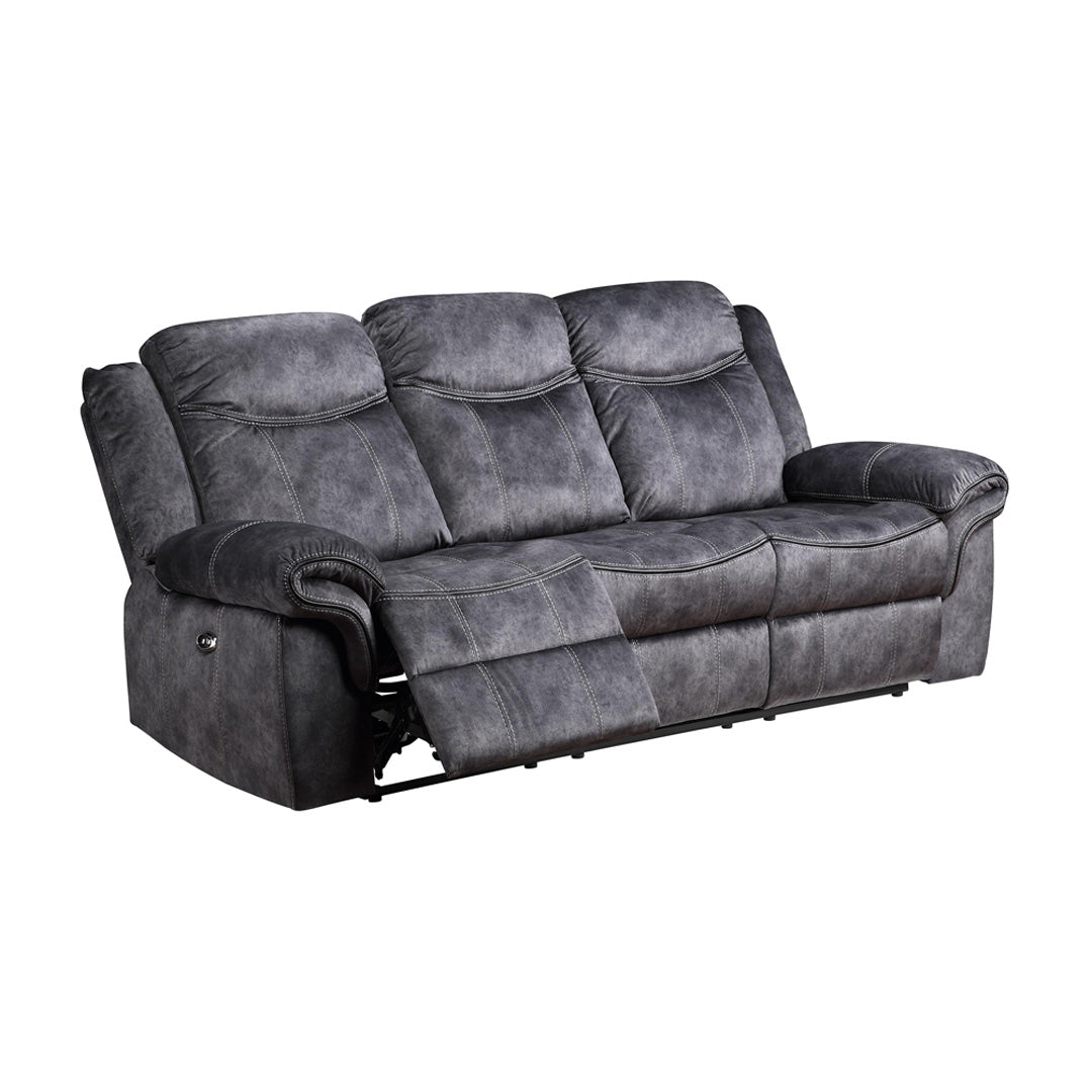Domino Granite Power Reclining Sofa