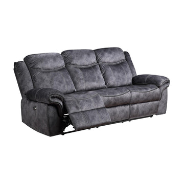 Domino Granite Power Reclining Sofa