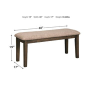 Drewing Upholstered Bench - Dream Decor