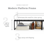 Durabase Metal Platform Base - Dream Decor
