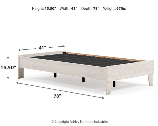 Socalle Panel Bed