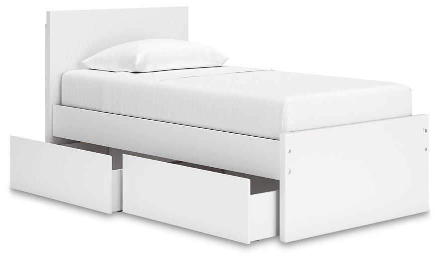 Onita Panel Bed with 1 Side Storage