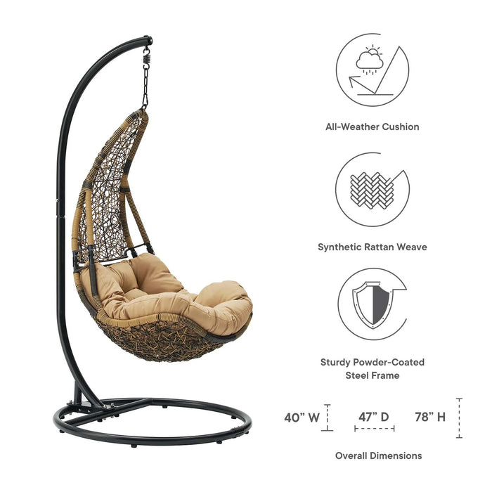 Abate Outdoor Patio Swing Chair