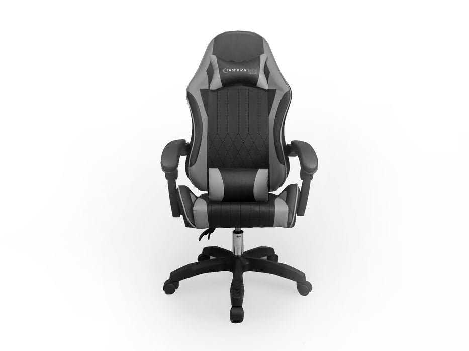 Reclining Game Chair with Lumbar Support  and Arm Rest