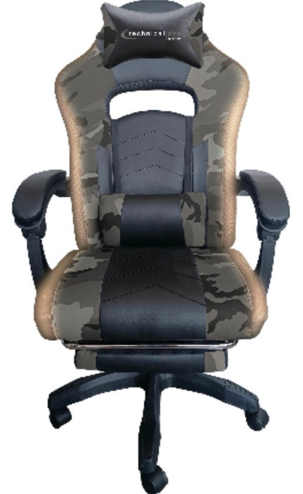 Game Chair with Camo pattern and LED Lights