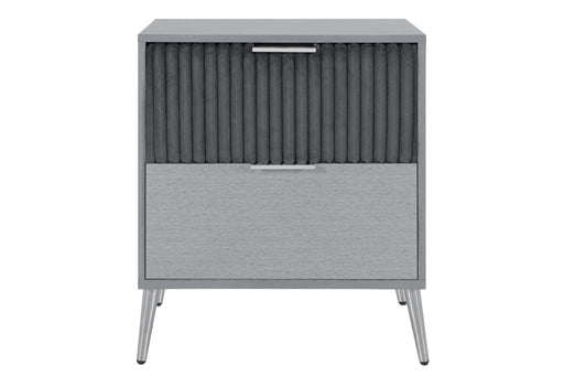 ENZO DARK GREY NIGHTSTAND image