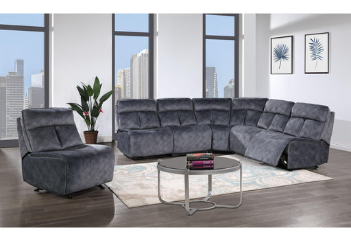 BUILD IT YOUR WAY U8088 DOMINO GRANITE 3 POWER SOFA image