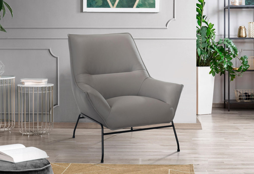 Global U8943 Leather Accent Chair