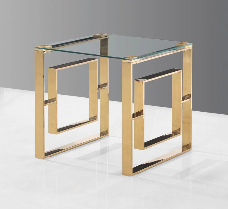 Tempered Glass Side Table