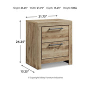 Hyanna Nightstand - Dream Decor