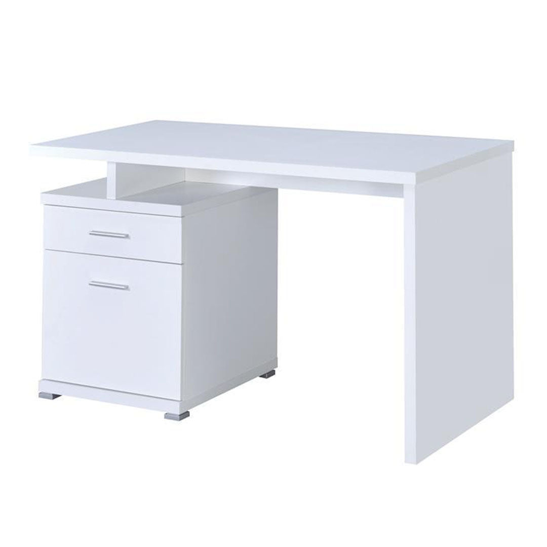 Irving 2-drawer Office Desk with Cabinet