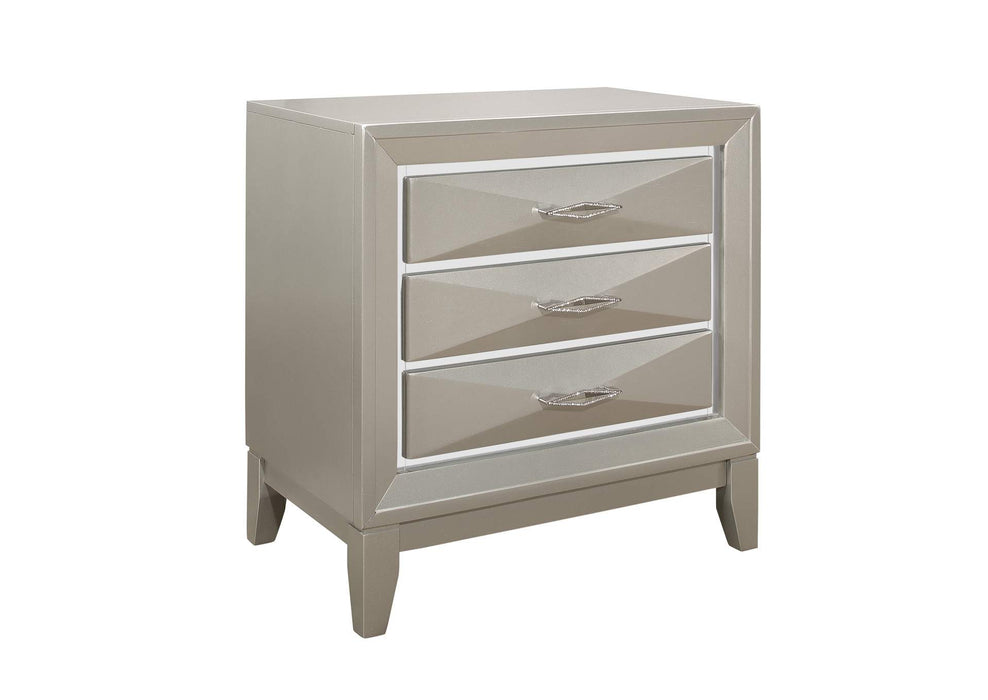 Jade Nightstand White