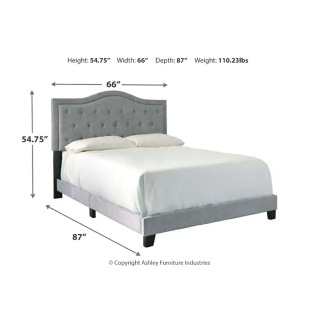 Jerary Upholstered Bed - Dream Decor