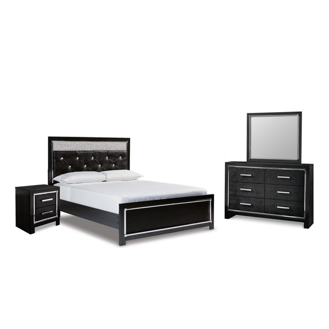 Kaydell Glam Upholstered Bedroom Set