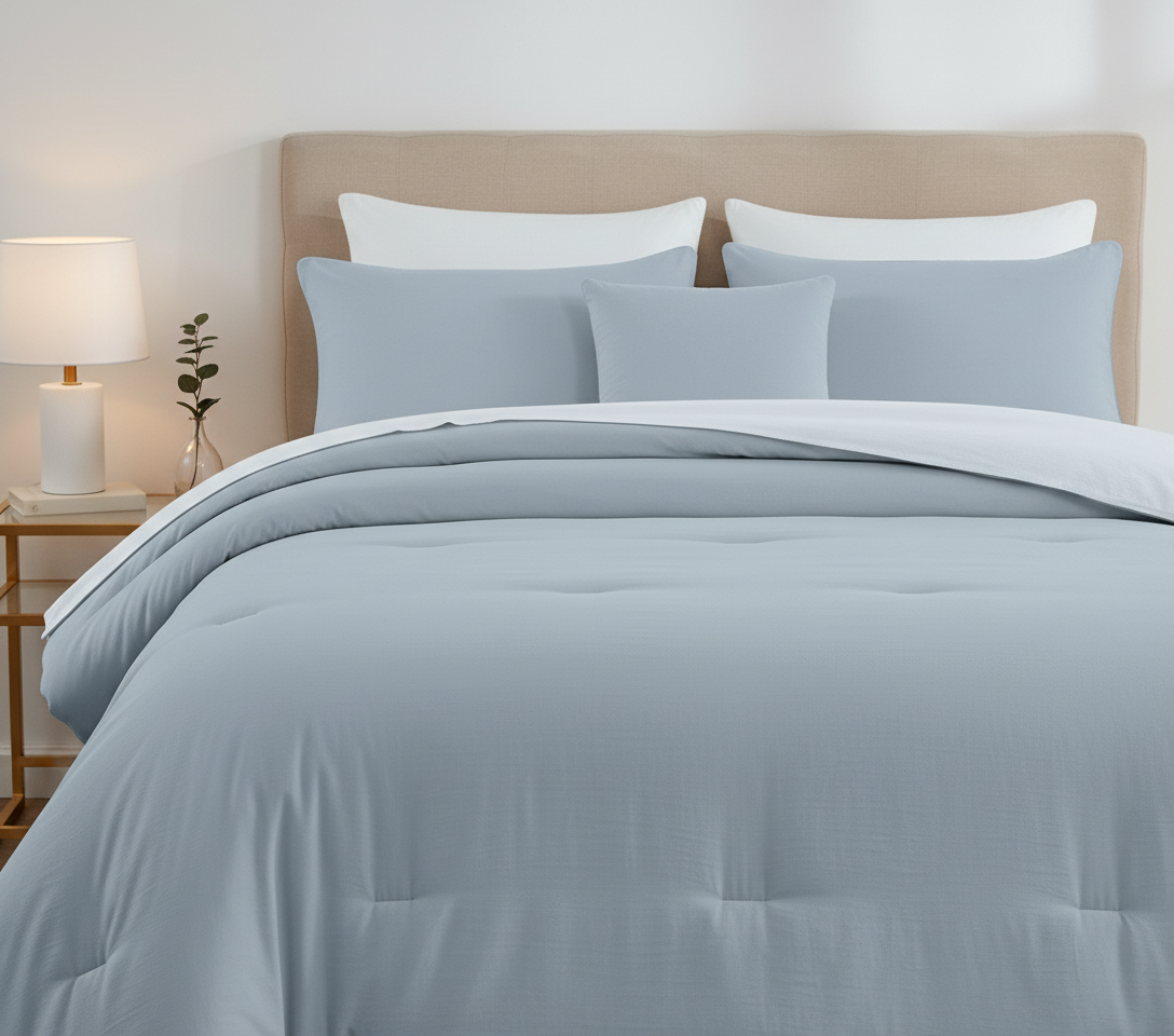 Amherst Washed Reversible 6-Piece Comforter Set