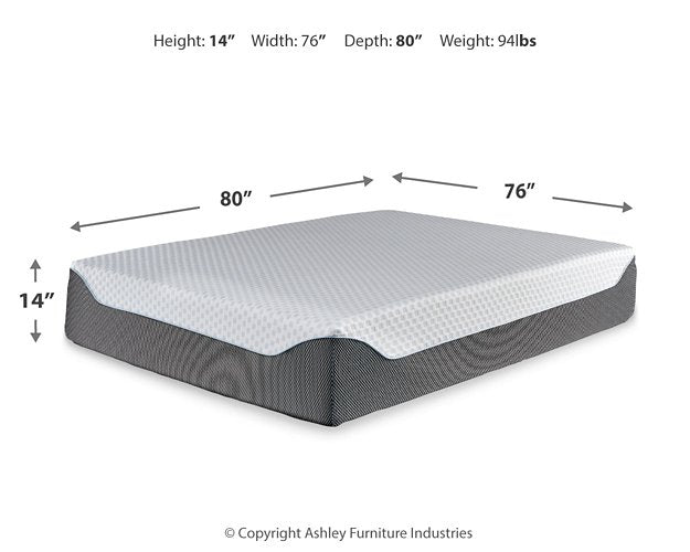 14 Inch Chime Elite Mattress Set