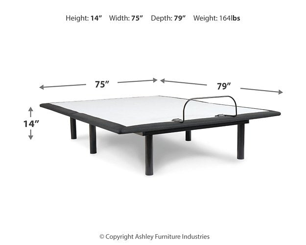 Ultra Luxury ET with Memory Foam Mattress and Base Set