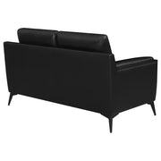 Moira Upholstered Wedge Arm Tufted Loveseat 7