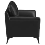 Moira Upholstered Wedge Arm Tufted Loveseat 8