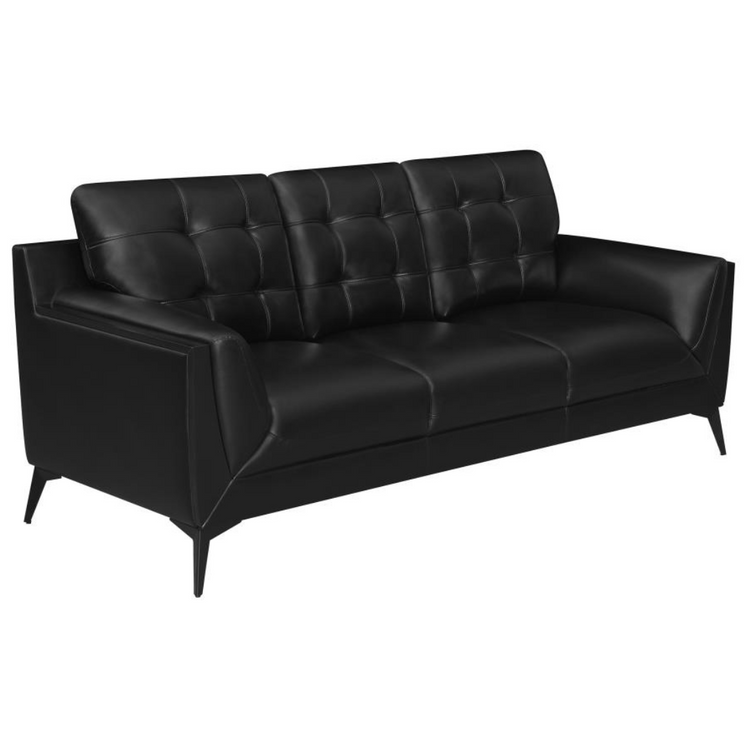 Moira Upholstered Wedge Arm Tufted Sofa 2