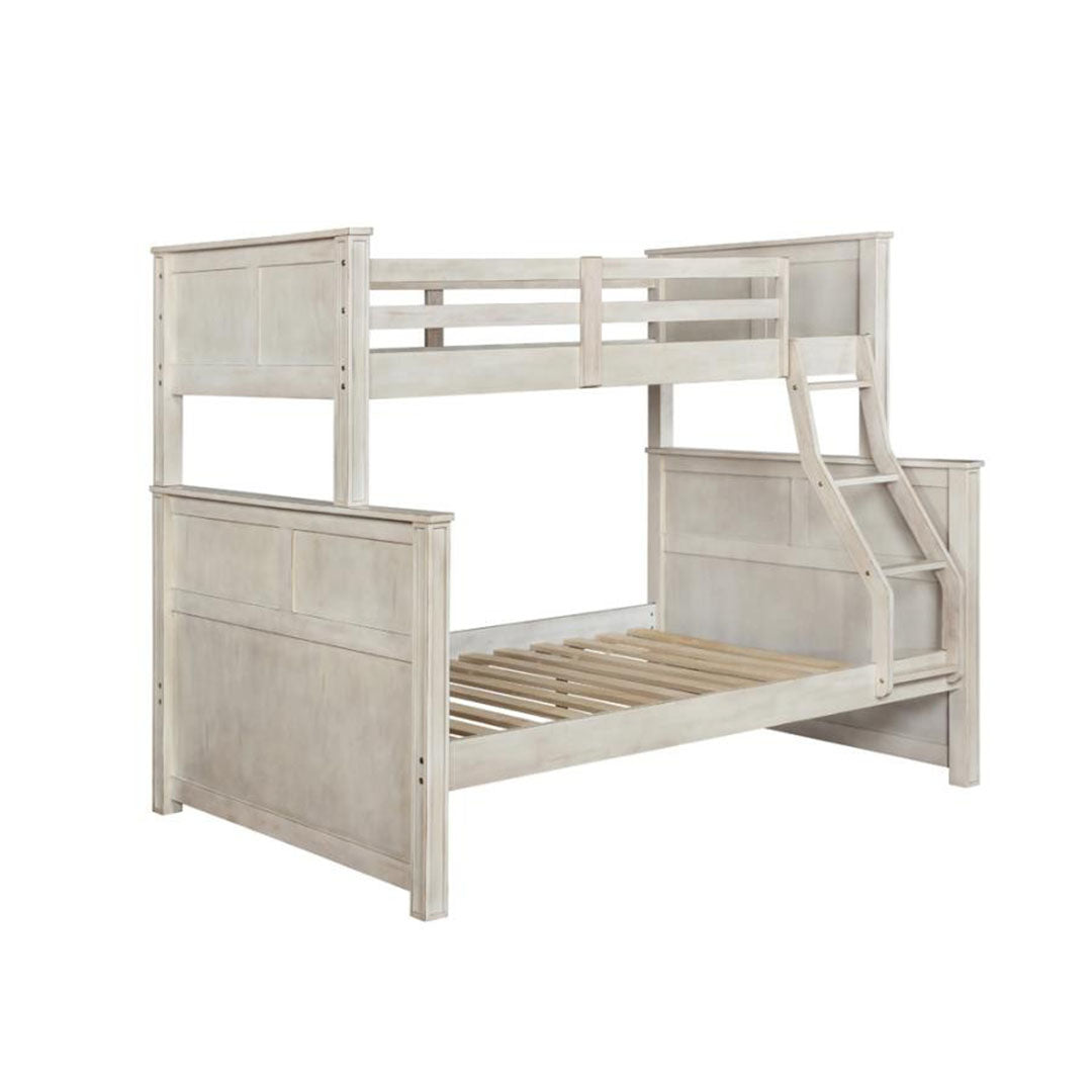 Montrose Twin/full Bunk Bed - Antique White - Dream Decor