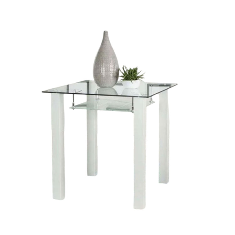 Napa White Square Dining Table - Dream Decor