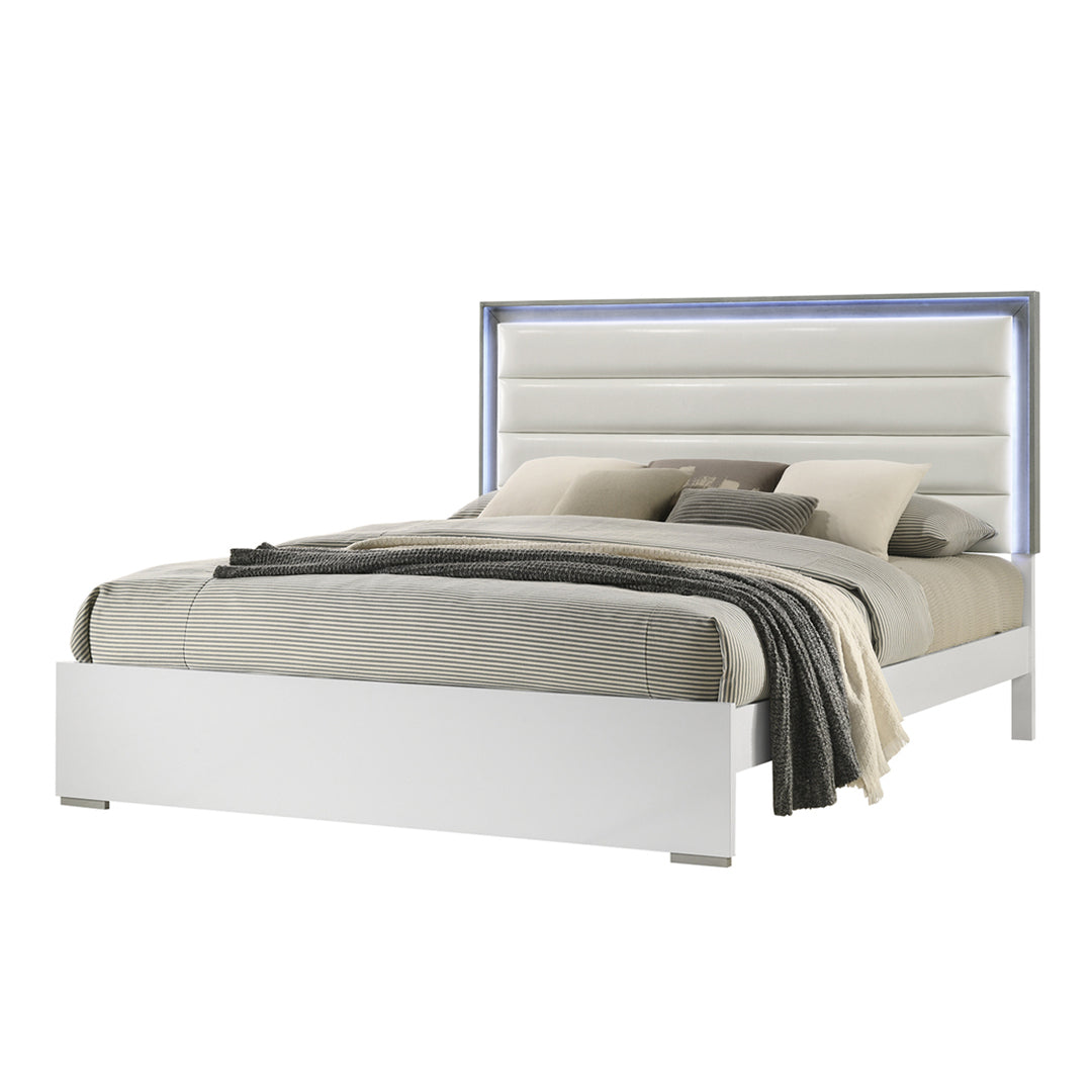Olivia Upholstered Bed- view 1