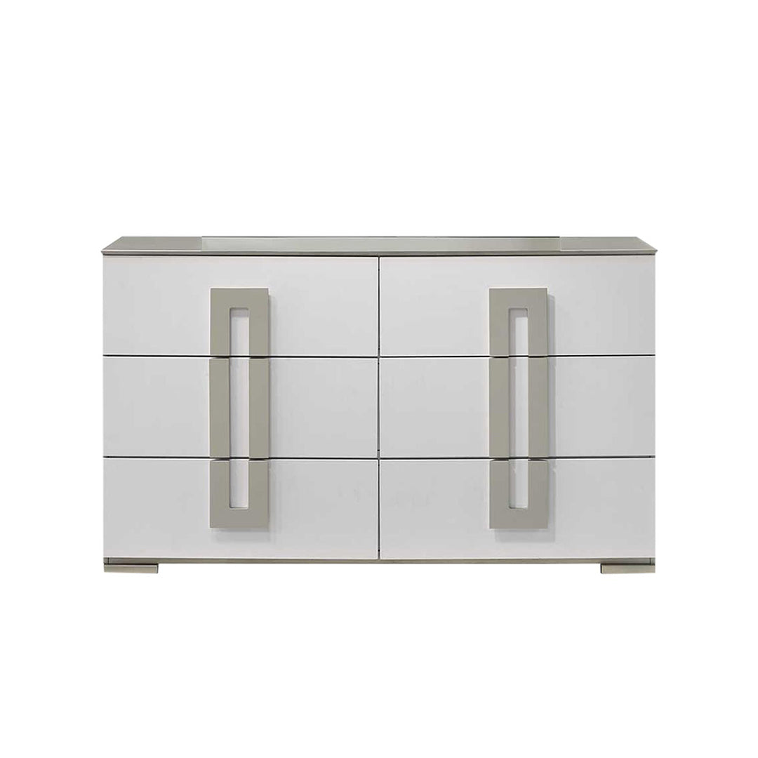 Olivia Dresser - white color