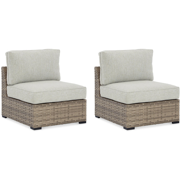 Calworth Outdoor Sectional with Ottoman