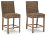 Walton Bridge Outdoor Bar Stool (Set of 2) image